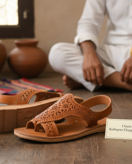 Valgorit Classic Kolhapuri Chappals (Men)