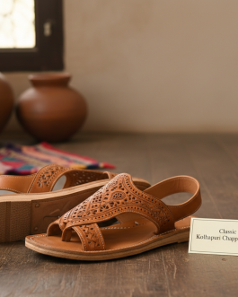 Valgorit Classic Kolhapuri Chappals (Men)