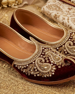 Valgorit RegalEmbellish Wedding Mojaris (Men)